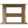vidaXL Aquarium Stand Artisan Oak 80x35x60 cm Engineered Wood