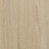 vidaXL Sink Cabinet Sonoma Oak 58x33x60 cm Engineered Wood