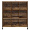 vidaXL Book Cabinet Old Wood 99.5 x 30 x 108.5 cm Engineered Wood