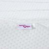 vidaXL Mattress White 200 x 200 cm Gel Memory Foam