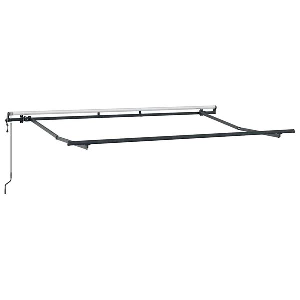 vidaXL Awning Frame Anthracite 3.5 x 2 m Metal
