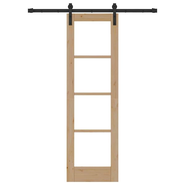 vidaXL Sliding Door ORKDAL Natural 61 x 198.5 cm