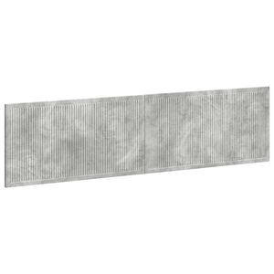 vidaXL Wall-Mounted Headboard EDE Concrete Grey Engineered Wood