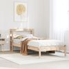 vidaXL Bed Frame without Mattress 90x200 cm Solid Wood Pine