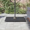 vidaXL Parasol Base Dark grey 100 x 100 x 4 cm Steel