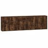 vidaXL Sideboards 3 pcs Smoked Oak Engineered Wood
