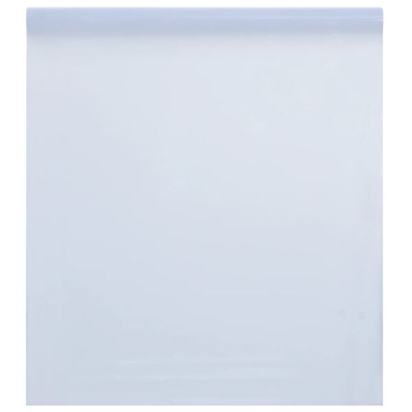 vidaXL Window Film Static Frosted White 60x1000 cm PVC