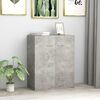 vidaXL Sideboard Concrete Grey 60x30x75 cm Engineered Wood