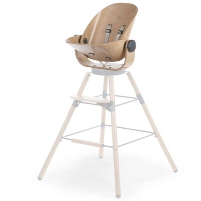CHILDHOME High Chair Seat Evolu Newborn Wood Natural Anthracite