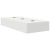 vidaXL Bed Frame with Storage White 90 x 200 cm Engineered wood