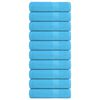 vidaXL Hand Towels "FROGN" 10 pcs Turquoise 50x100 cm 360 gsm