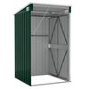 vidaXL Wall-mounted Garden Shed Green 118x100x178 cm Galvanised Steel