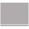 vidaXL Retractable Awning Manual Light Grey 400 x 300 cm