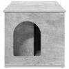 vidaXL Cat House Concerte 85 x 55 x 50 cm Engineered Wood