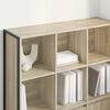 vidaXL Book Cabinet 2 pcs Sonoma 99.5 x 30 x 108 cm Engineered Wood