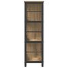 vidaXL Bookshelf Artisan Oak 102 x 32 x 104.5 cm Engineered Wood