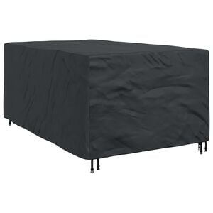 vidaXL Furniture Cover Plain Black 143 x 225 x 90 cm 420D