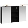 vidaXL Bathroom Cabinet Set 3 pcs 90 x 10.5 x 50 cm Engineered wood