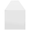 vidaXL TV Wall Cabinet 2 pcs Gloss White 98 x 31 x 29.5 cm