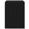 vidaXL Hanging Cabinet Black Oak 30 x 29.5 x 40 cm Engineered Wood