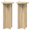 vidaXL Plant Stand 2 pcs Sonoma Oak 29.5 x 29.5 x 60 cm