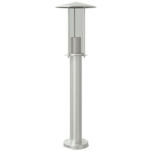 vidaXL Outdoor Floor Lamp Silver 60 cm Stainless Steel