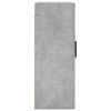 vidaXL Wall Mounted Cabinets 2 pcs Concrete Grey 69.5x34x90 cm