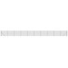 vidaXL Wire Mesh Fence with Spike Anchors Anthracite 2x25 m