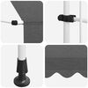 vidaXL Manual Retractable Awning 350 cm Anthracite