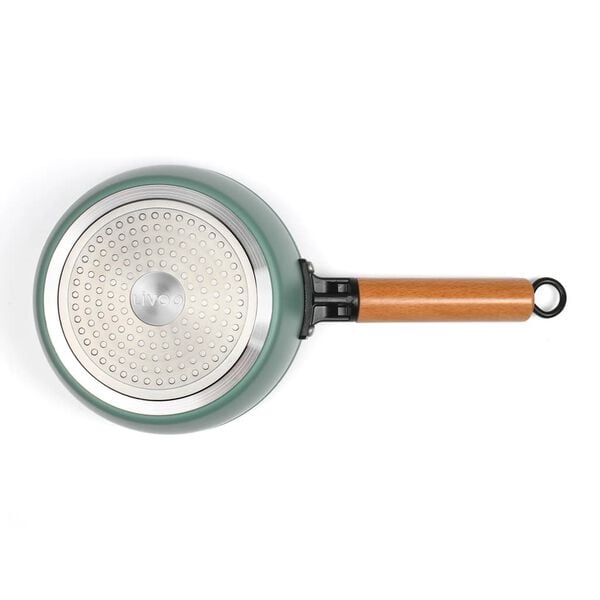 Livoo Saucepan with Wooden Handle 18 cm Green