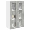 vidaXL Hanging Cabinet Concrete Grey 60 x 31 x 100 cm Engineered Wood