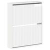 vidaXL Wall-Mounted Shoe Cabinet ZWOLLE 71 x 17 x 86 cm