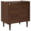 vidaXL Sink Cabinet BILBAO Dark Caramel 75 x 50 x 80 cm