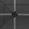 vidaXL Professional Folding Party Tent with Walls Aluminium 6x3 m Anthracite