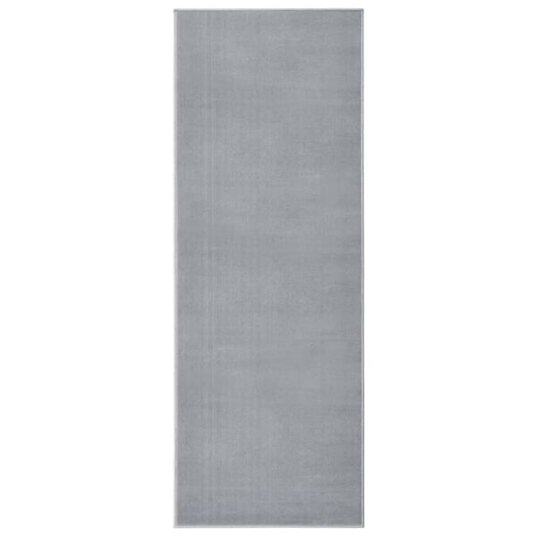vidaXL Runner Rug BCF Grey 60x150 cm