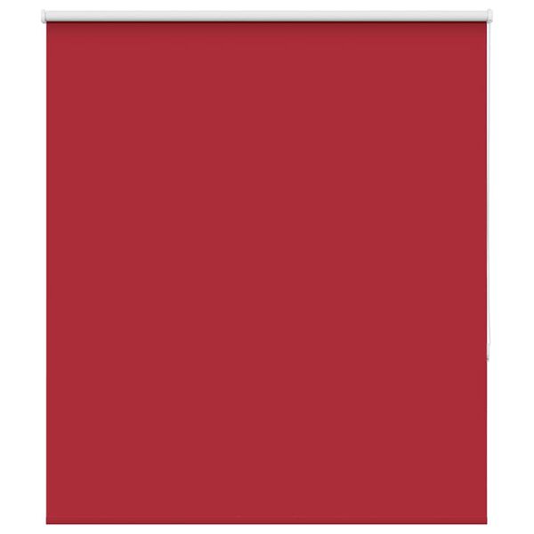 vidaXL Roller Blind Blackout Red 120x130 cm Fabric Width 116.6 cm Polyester