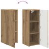 vidaXL TV Wall Cabinet Set Wall-mounted 6 pcs Artisan Oak