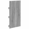 vidaXL Magazine Rack Grey Sonoma 51 x 11 x 102 cm Engineered Wood