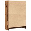 vidaXL Book Cabinet Old Wood 82.5x30.5x115 cm Engineered Wood
