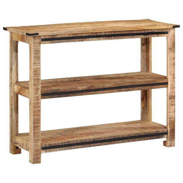 vidaXL Console Table 100x35x75 cm Solid Wood Mango