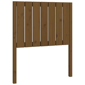 vidaXL Bed Headboard Honey Brown 80,5x4x100 cm Solid Wood Pine