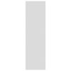 vidaXL Book Cabinet/Room Divider High Gloss White 40x30x103 cm Engineered Wood
