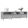 vidaXL TV Cabinet Concrete Grey 150x30x44.5 cm Engineered Wood