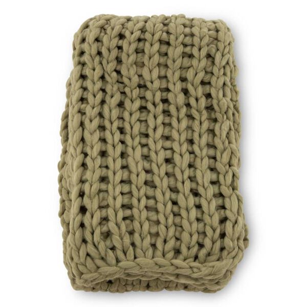 Venture Home Throw Kate 170x130 cm Polyester Moss Green