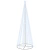 vidaXL Christmas Cone Tree Cold White 732 LEDs 160x500 cm