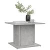 vidaXL Coffee Table Concrete Grey 55.5x55.5x40 cm Engineered Wood