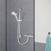 CORNAT Shower Bar Set ARDEA Chrome