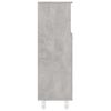 vidaXL Bathroom Cabinet Concrete Grey 30x30x95 cm Engineered Wood
