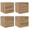 vidaXL Wall Mounted TV Cabinet Artisan Oak 30.5 x 30 x 30 cm
