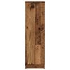 vidaXL Shoe Cabinet Old Wood 29.5x35x100.5 cm Engineered Wood
